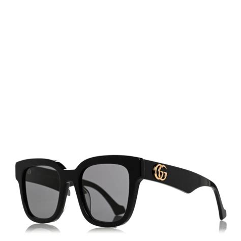 gucci frame gg 2205|GUCCI Rectangle 52mm Frame Sunglasses GG0998S Black.